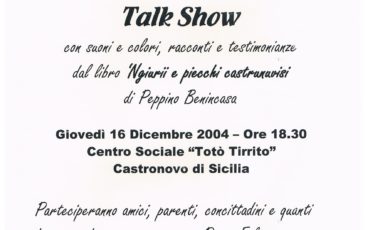 evento castronovo di sicilia 2004 'ngiurii e piecchi